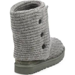 grey knit ugg boots